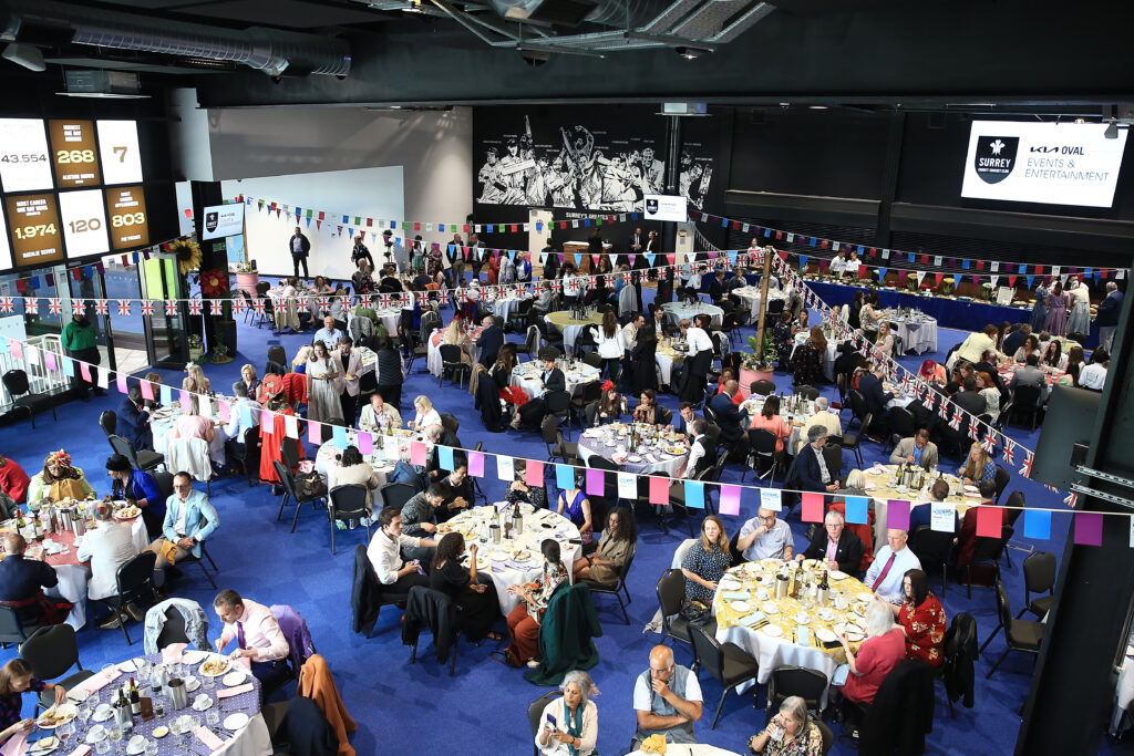 Queen Elizabeth II Platinum Jubilee 2022 - The Prince Of Wales And Duchess Of Cornwall Attend Big Jubilee Lunch At The Oval